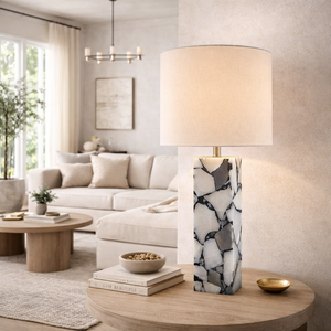   Modern European furniture - Burnished Gray Table Lamp - www.oroa.com | Oroa.com