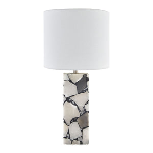   Modern European furniture - Burnished Gray Table Lamp - www.oroa.com | Oroa.com