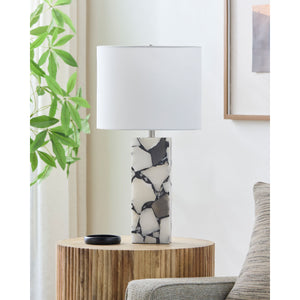   Modern European furniture - Burnished Gray Table Lamp - www.oroa.com | Oroa.com