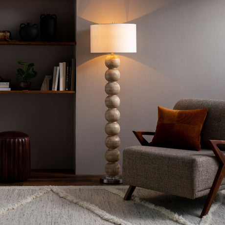   Modern European furniture - Stacked Sphere Accent Floor Lamp - www.oroa.com | Oroa.com