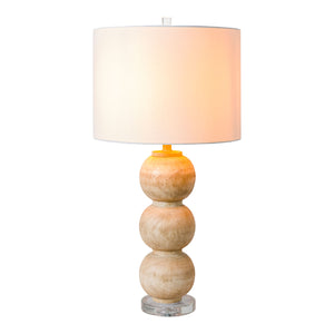   Modern European furniture - Beige Sphere Base Table Lamp - www.oroa.com | Oroa.com