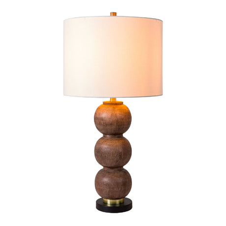   Modern European furniture - Brown Sphere Base Table Lamp - www.oroa.com | Oroa.com
