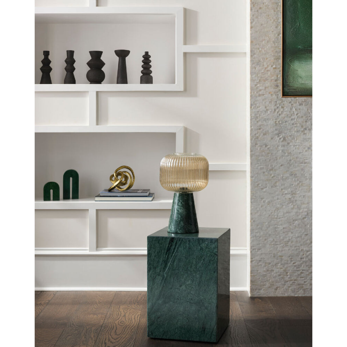   Modern European furniture - Aluminum Looped Sculpture - www.oroa.com | Oroa.com
