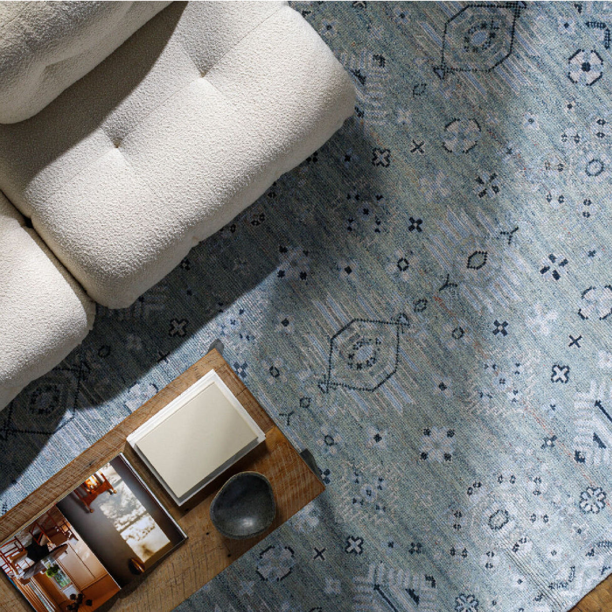   Modern furniture - Patterned Wool Viscose Carpet  - www.oroa.com | Oroa.com