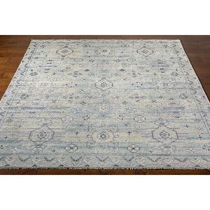   Modern European furniture - Blue Wool Blend Table Runner - www.oroa.com | Oroa.com