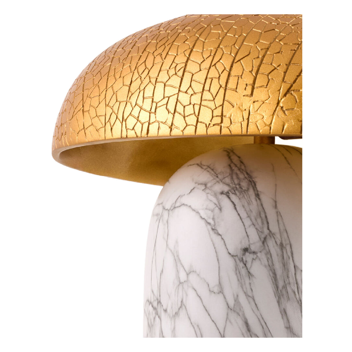   Gold Crackled Shade Table Lamp Modern European furniture - www.oroa.com | Oroa.com