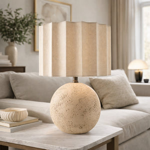   Modern European furniture - Taupe Jute Accent Table Lamp - www.oroa.com | Oroa.com