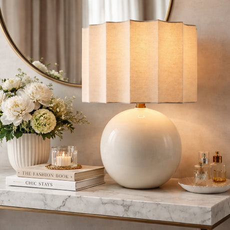   Modern European furniture - High-Gloss Ceramic Table Lamp- www.oroa.com | Oroa.com