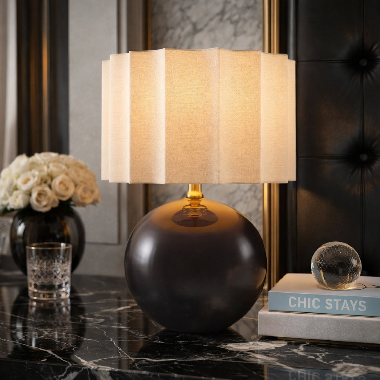  Modern European furniture - High-Gloss Ceramic Table Lamp- www.oroa.com | Oroa.com