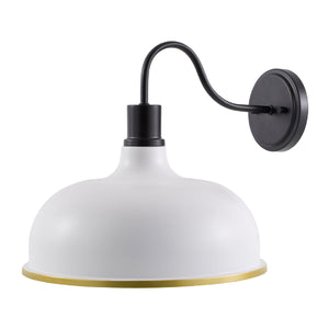   Modern European furniture - Gold Leaf Metal Wall Lamp - www.oroa.com | Oroa.com