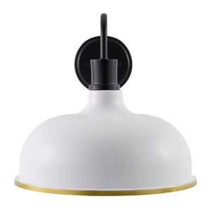   Modern European furniture - Gold Leaf Metal Wall Lamp - www.oroa.com | Oroa.com