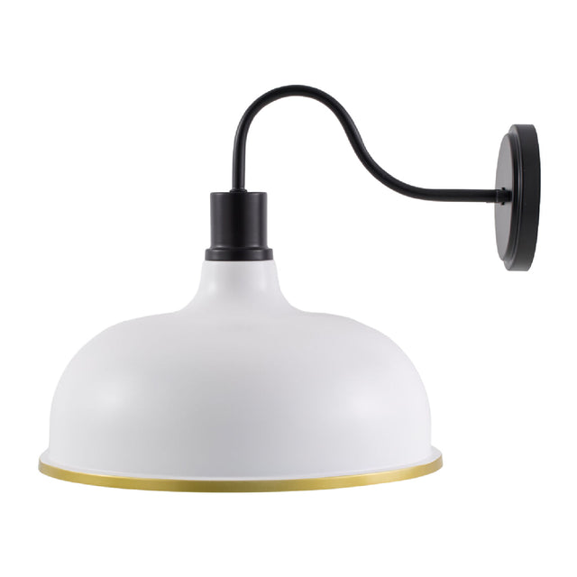 Modern European furniture - Gold Leaf Metal Wall Lamp - www.oroa.com