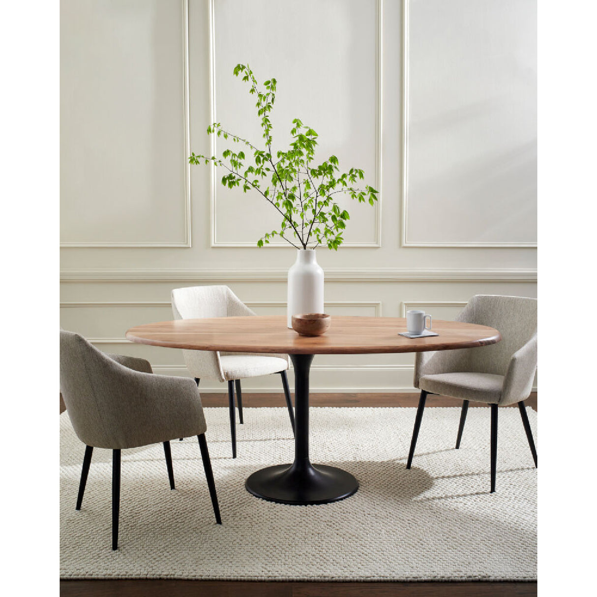   Modern furniture - Oval Pedestal Dining Table - www.oroa.com | Oroa.com