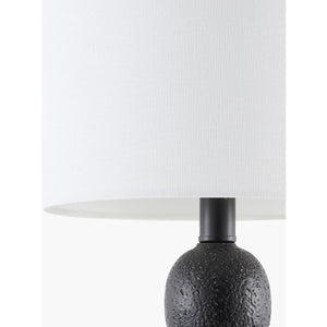   Modern European furniture - Geometric Stacked Linen Table Lamp - www.oroa.com | Oroa.com