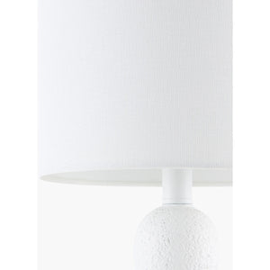   Modern European furniture - Geometric Stacked Linen Table Lamp - www.oroa.com | Oroa.com