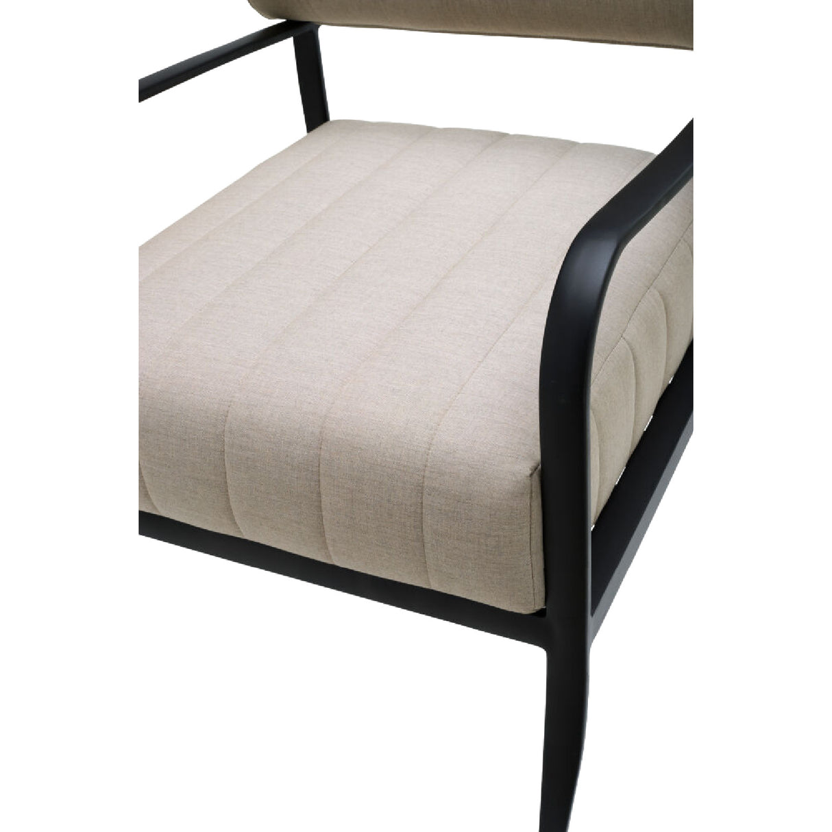   Modern European furniture - Black Aluminum Outdoor Accent Chair - www.oroa.com | Oroa.com