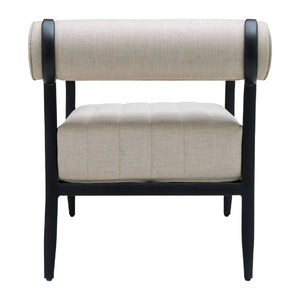   Modern European furniture - Black Aluminum Outdoor Accent Chair - www.oroa.com | Oroa.com