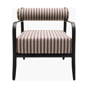   Modern European furniture - Black Aluminum Outdoor Accent Chair - www.oroa.com | Oroa.com