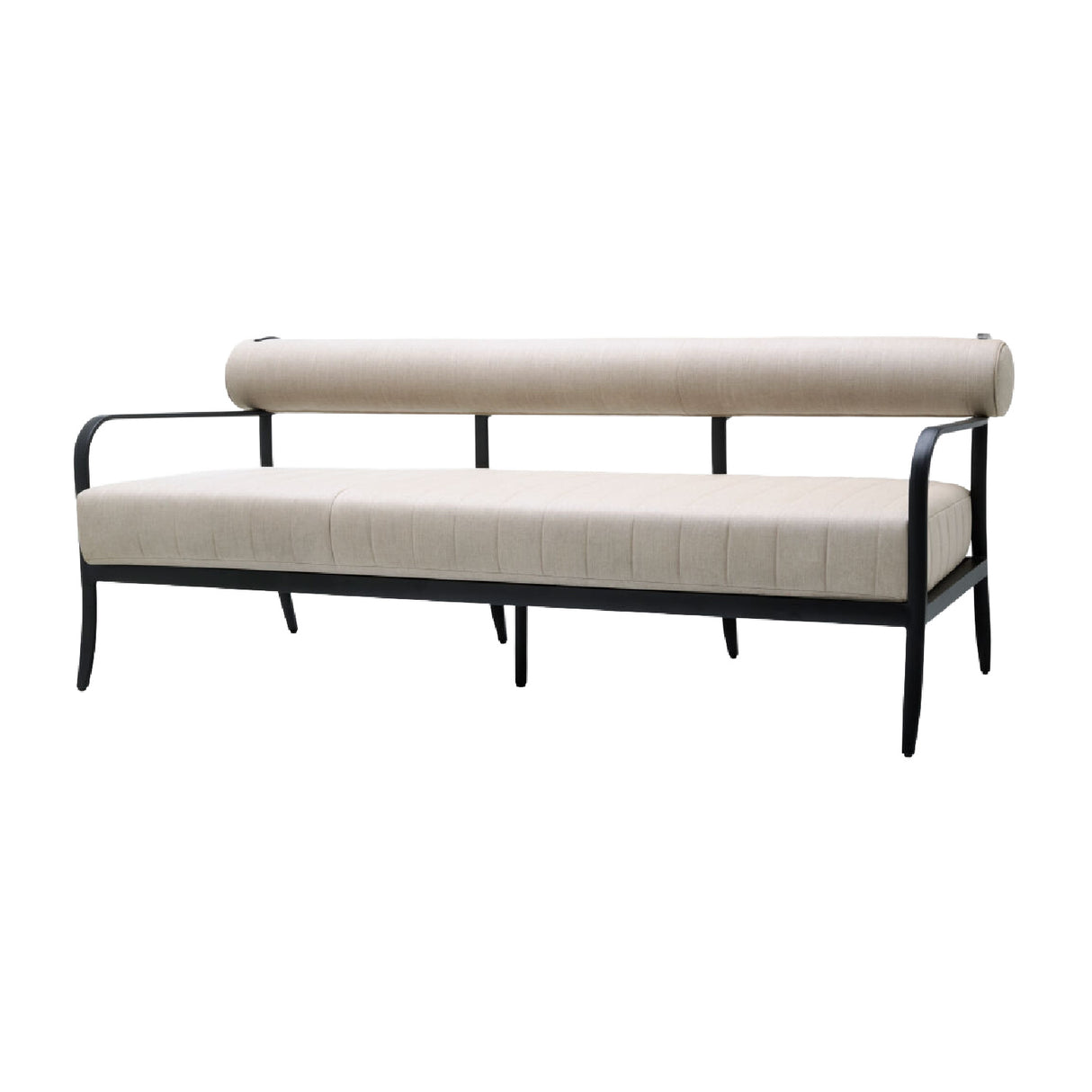   Modern European furniture - Black Aluminum Outdoor Sofa - www.oroa.com | Oroa.com