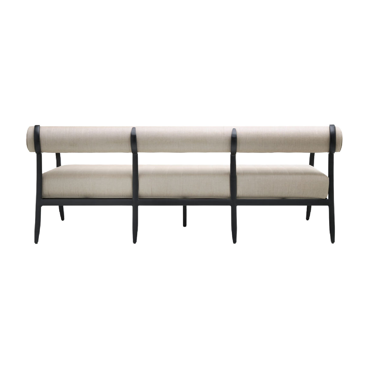   Modern European furniture - Black Aluminum Outdoor Sofa - www.oroa.com | Oroa.com