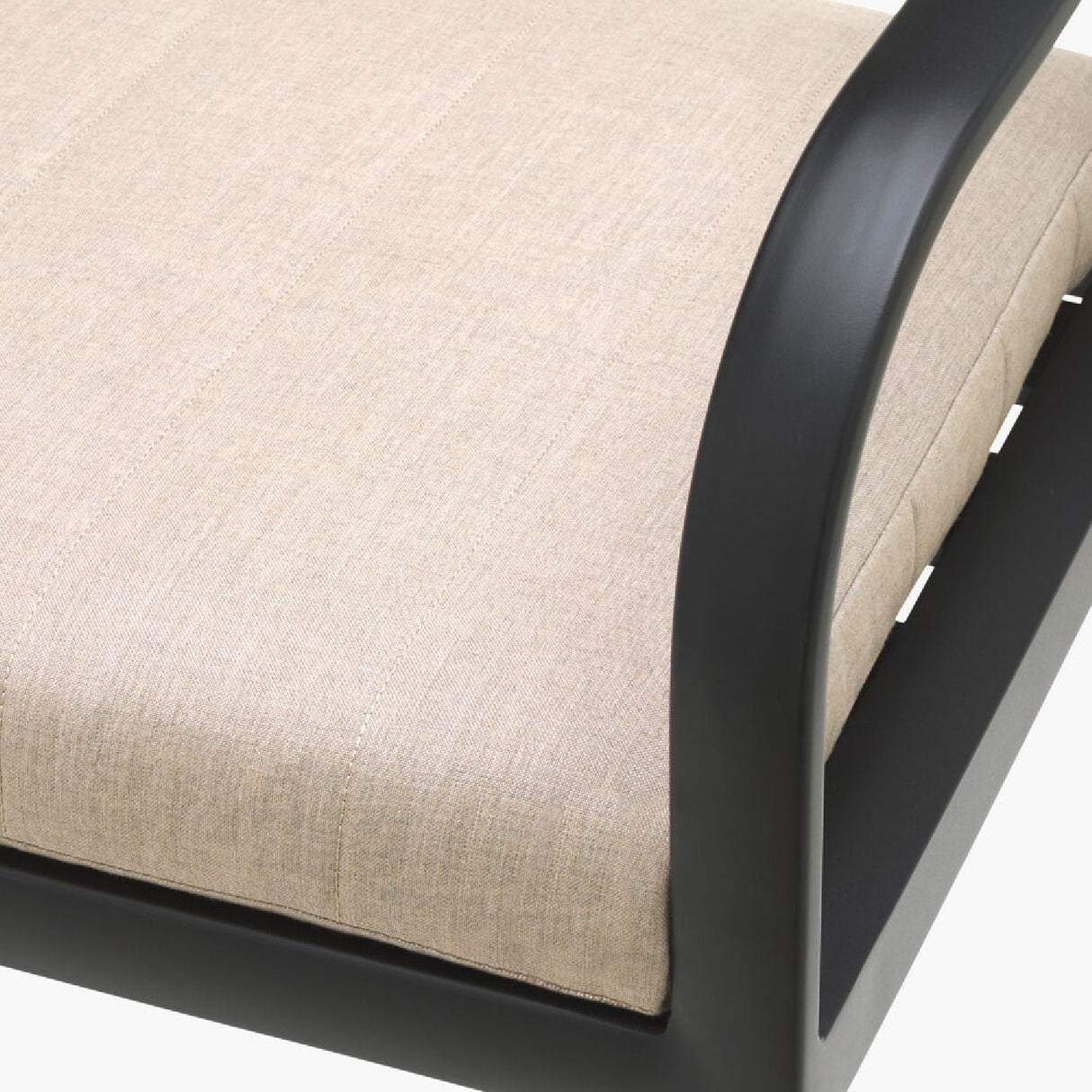   Modern European furniture - Black Aluminum Outdoor Dining Chair - www.oroa.com | Oroa.com