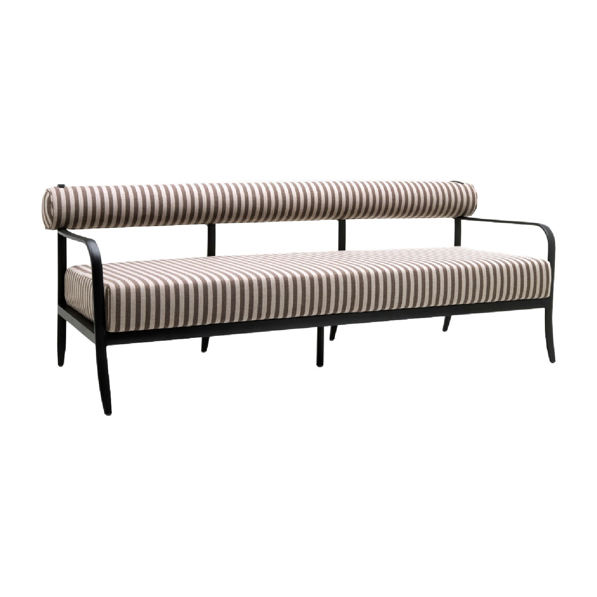   Modern European furniture - Black Aluminum Outdoor Sofa - www.oroa.com | Oroa.com