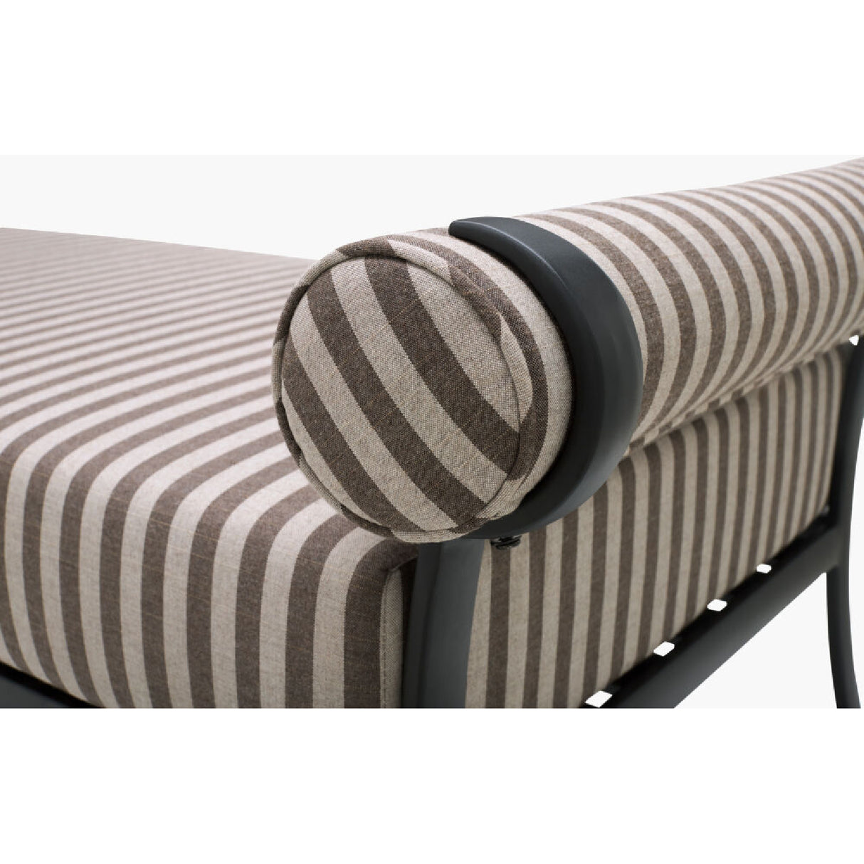   Modern European furniture - Black Aluminum Outdoor Bench - www.oroa.com | Oroa.com