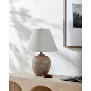   Modern European furniture - Gray Ceramic Accent Table Lamp - www.oroa.com | Oroa.com