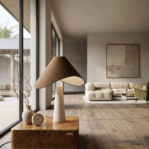   Modern European furniture - Tan Shade Accent Table Lamp - www.oroa.com | Oroa.com