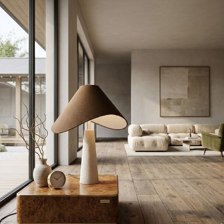   Modern European furniture - Tan Shade Accent Table Lamp - www.oroa.com | Oroa.com