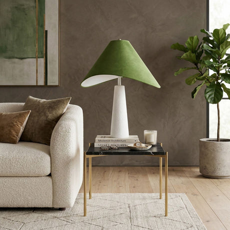   Modern European furniture - Cotton Shade Accent Table Lamp - www.oroa.com | Oroa.com