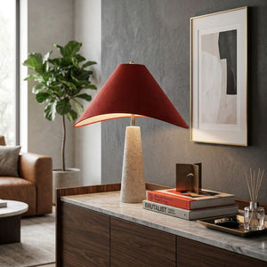   Modern European furniture - Cotton Shade Table Lamp - www.oroa.com | Oroa.com