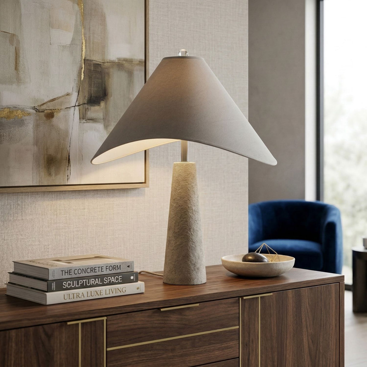   Modern European furniture - Cotton Shade Table Lamp - www.oroa.com | Oroa.com