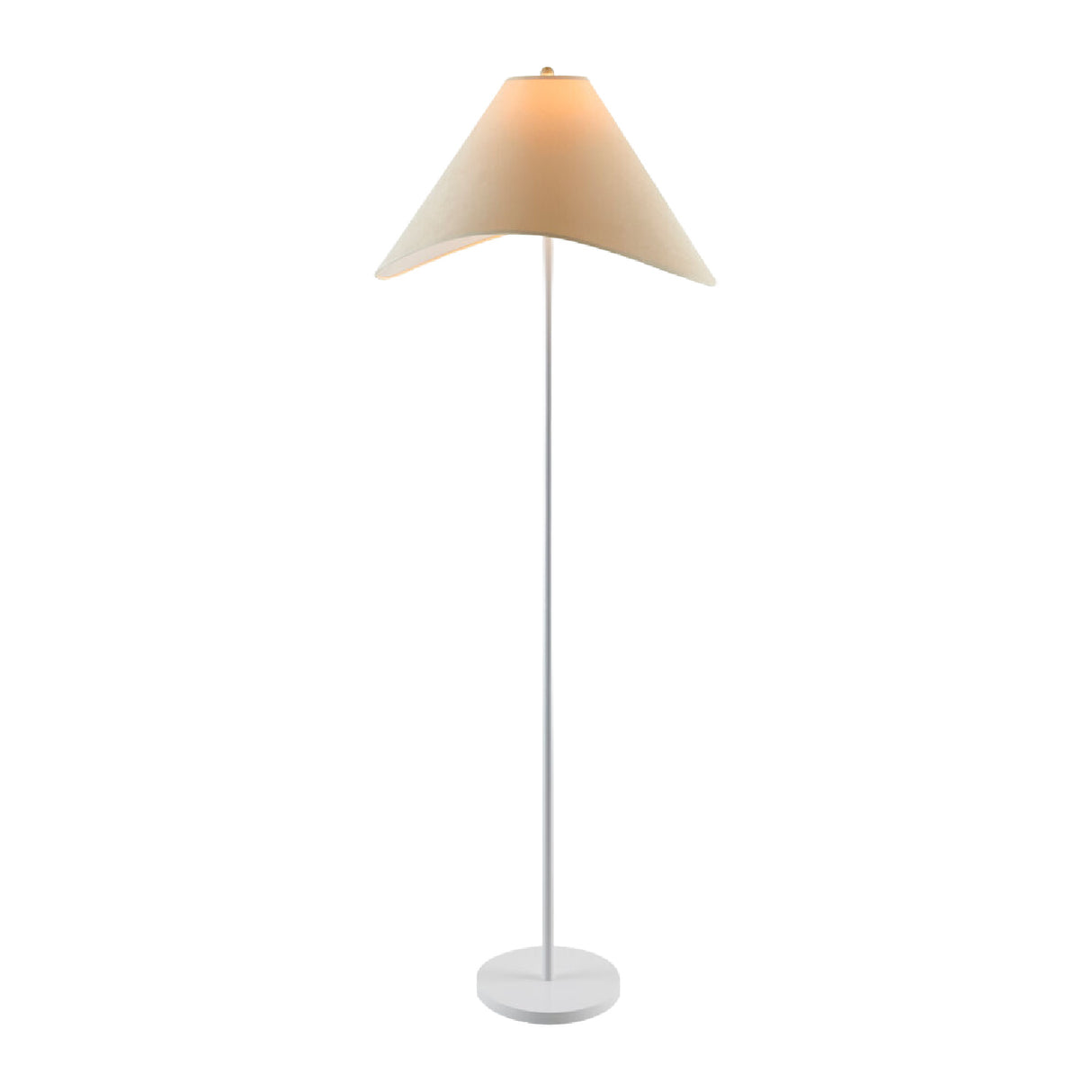   Modern European furniture - Cotton Shade Accent Floor Lamp - www.oroa.com | Oroa.com