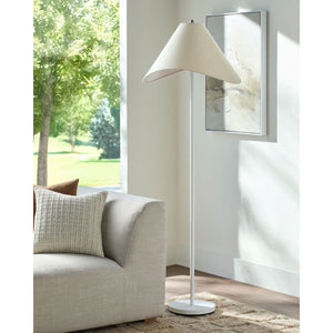   Modern European furniture - Cotton Shade Accent Floor Lamp - www.oroa.com | Oroa.com