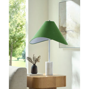   Modern European furniture - Marble Base Cotton Table Lamp - www.oroa.com | Oroa.com
