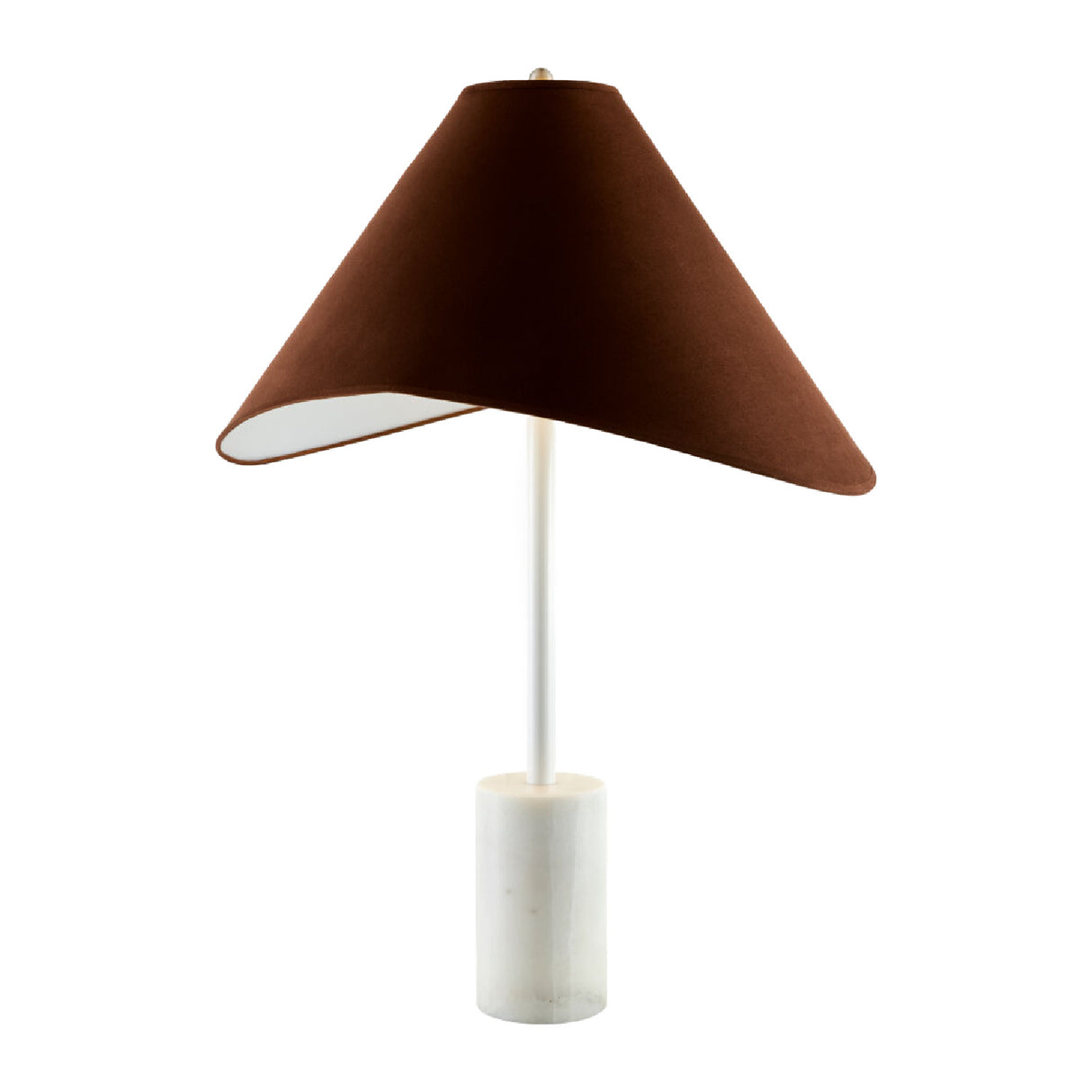   Modern European furniture - Marble Base Cotton Table Lamp - www.oroa.com | Oroa.com