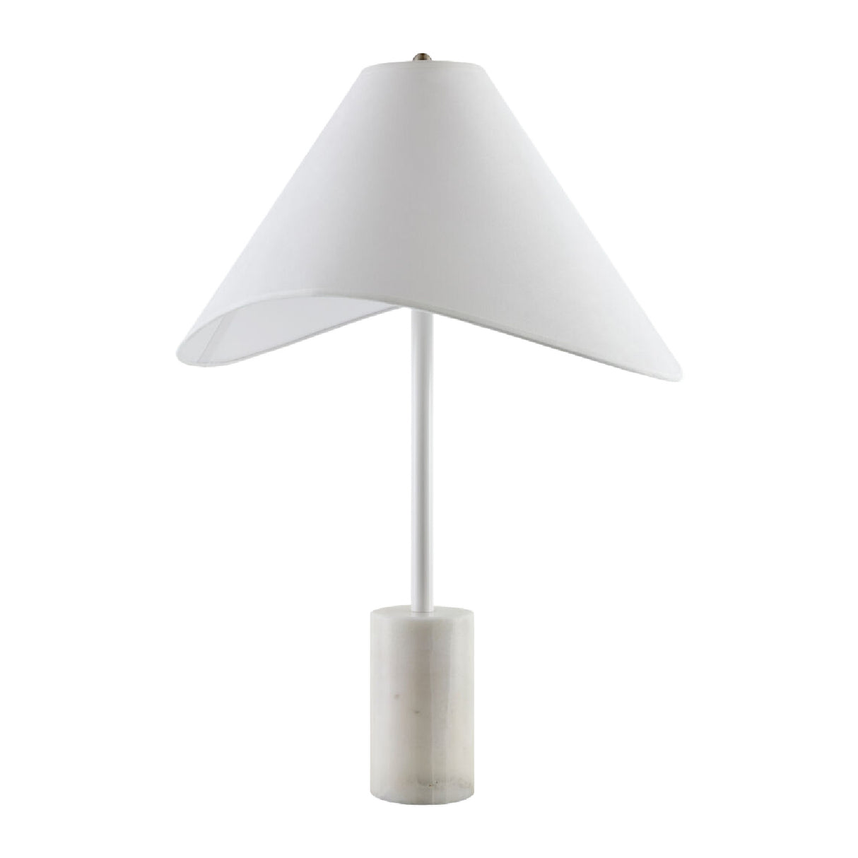   Modern European furniture - Marble Base Cotton Table Lamp - www.oroa.com | Oroa.com