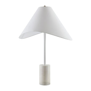  Modern European furniture - Marble Base Cotton Table Lamp - www.oroa.com | Oroa.com