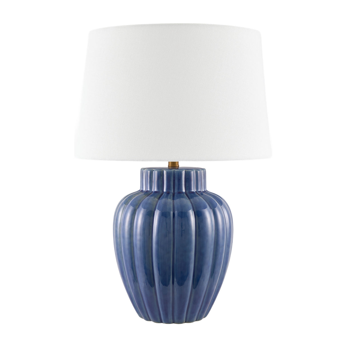   Modern European furniture - Blue Ceramic Accent Table Lamp - www.oroa.com | Oroa.com