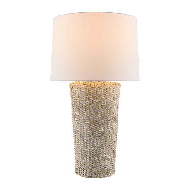 Modern European furniture - Rattan Woven Accent Table Lamp - www.oroa.com