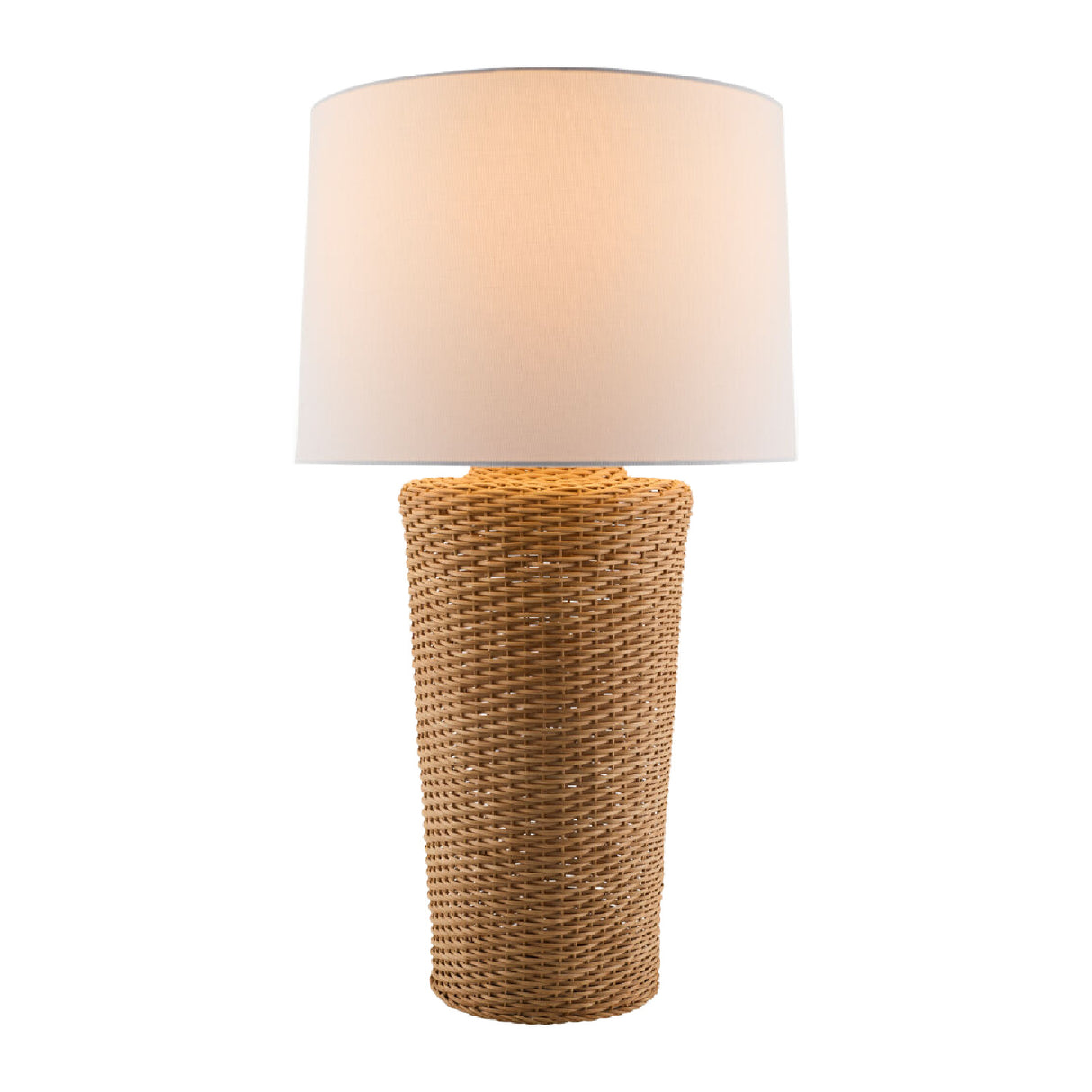  Modern European furniture - Rattan Woven Accent Table Lamp - www.oroa.com | Oroa.com