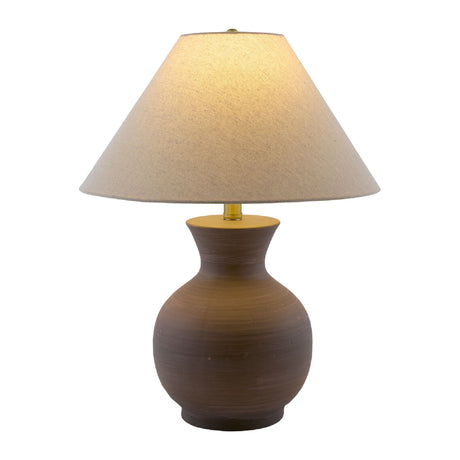   Modern European furniture - Antique Brown Ceramic Table Lamp - www.oroa.com | Oroa.com