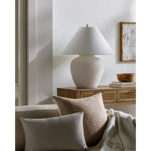   Modern European furniture - Cream Ceramic Accent Table Lamp - www.oroa.com | Oroa.com