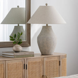   Modern European furniture - Textured Ceramic Accent Table Lamp - www.oroa.com | Oroa.com