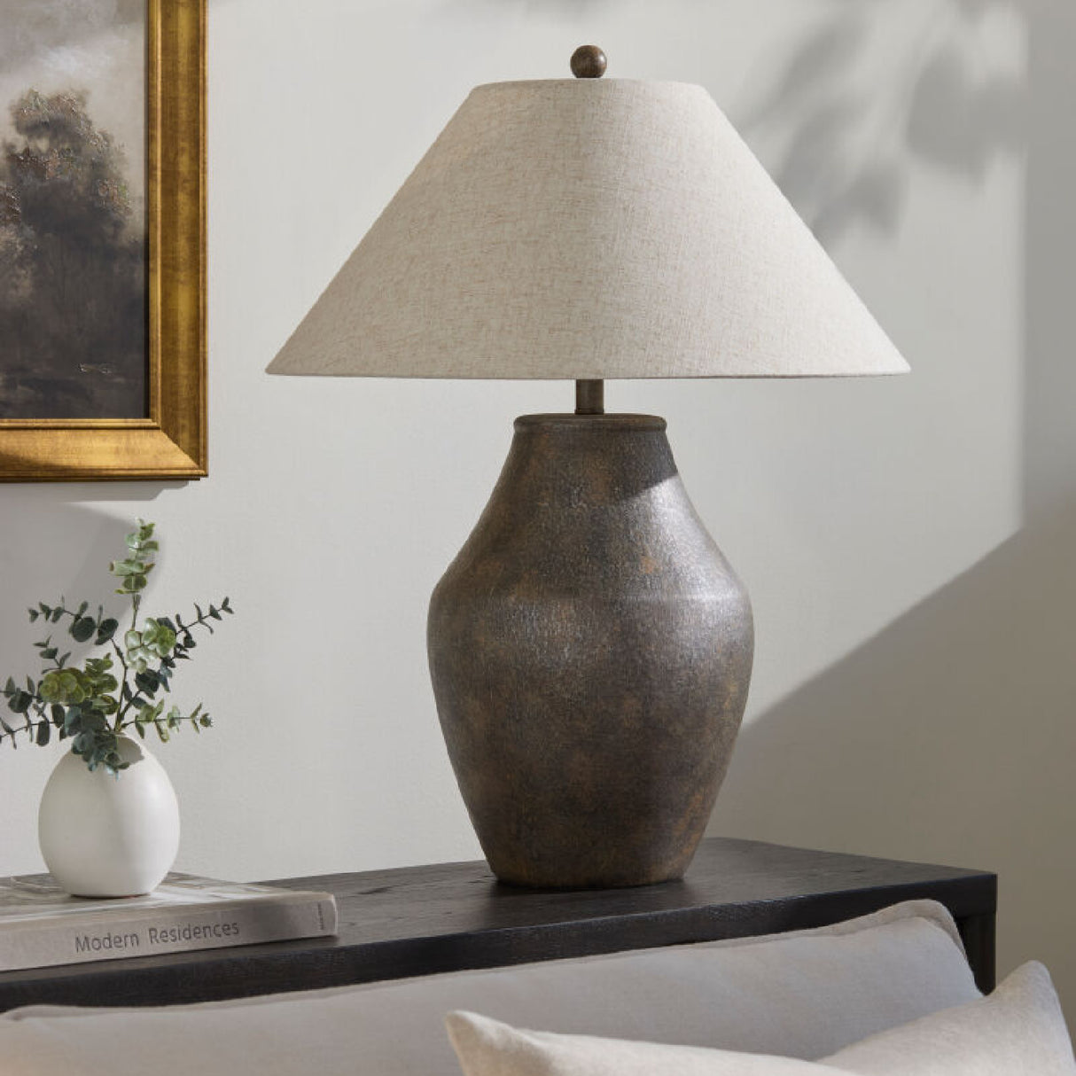  Modern European furniture - Textured Ceramic Accent Table Lamp - www.oroa.com | Oroa.com