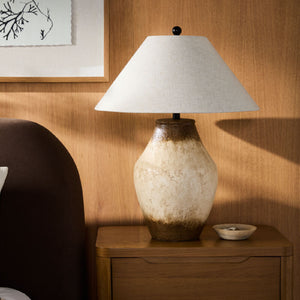   Modern European furniture - Textured Ceramic Accent Table Lamp - www.oroa.com | Oroa.com