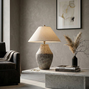   Modern European furniture - Textured Ceramic Accent Table Lamp - www.oroa.com | Oroa.com