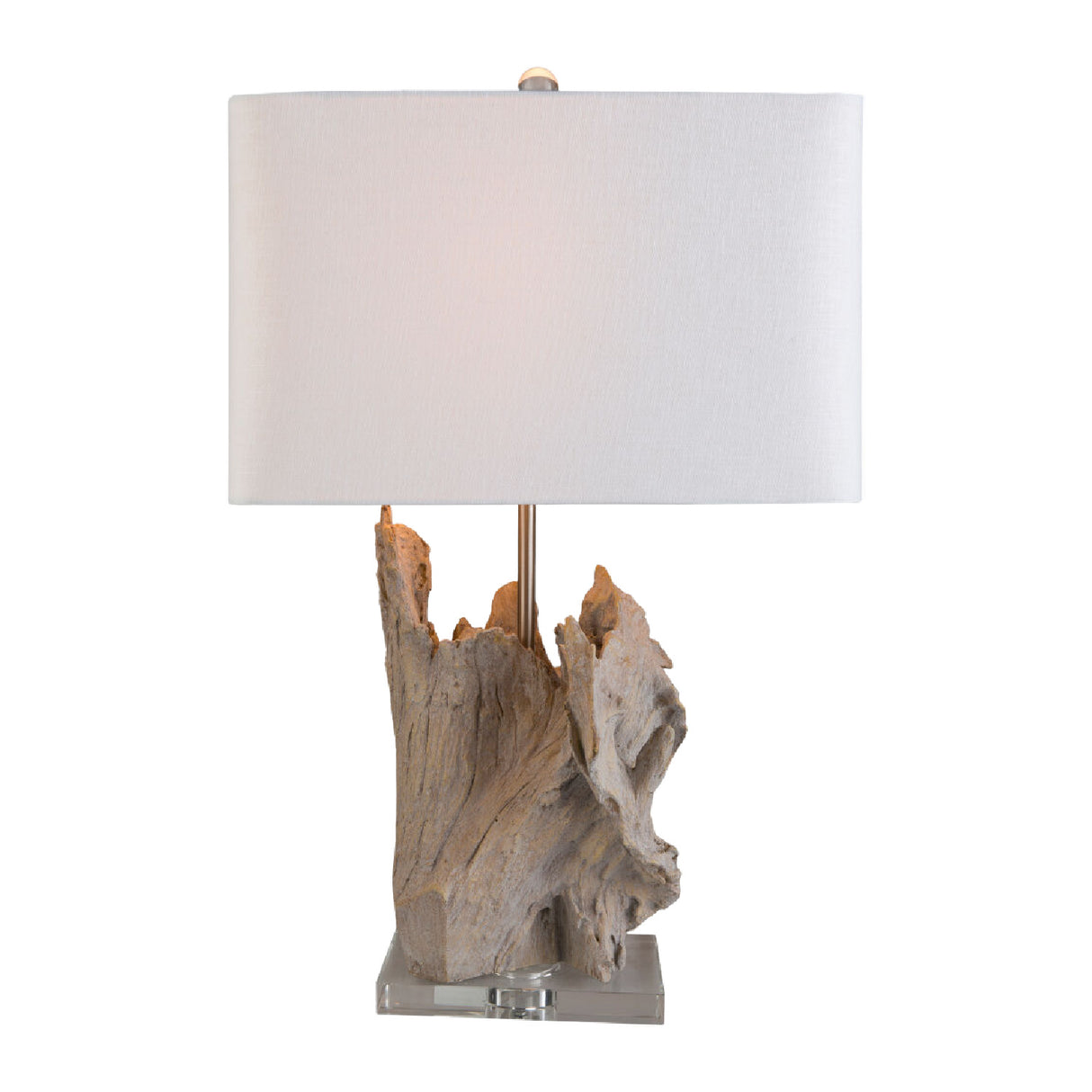   Modern European furniture - Organic Wooden-Look Table Lamp - www.oroa.com | Oroa.com