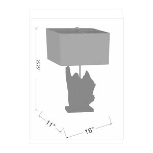   Modern European furniture - Organic Wooden-Look Table Lamp - www.oroa.com | Oroa.com